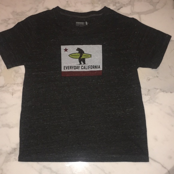 Everyday California Flag Surf Bear Tee Shirt size 8 - Picture 5 of 7